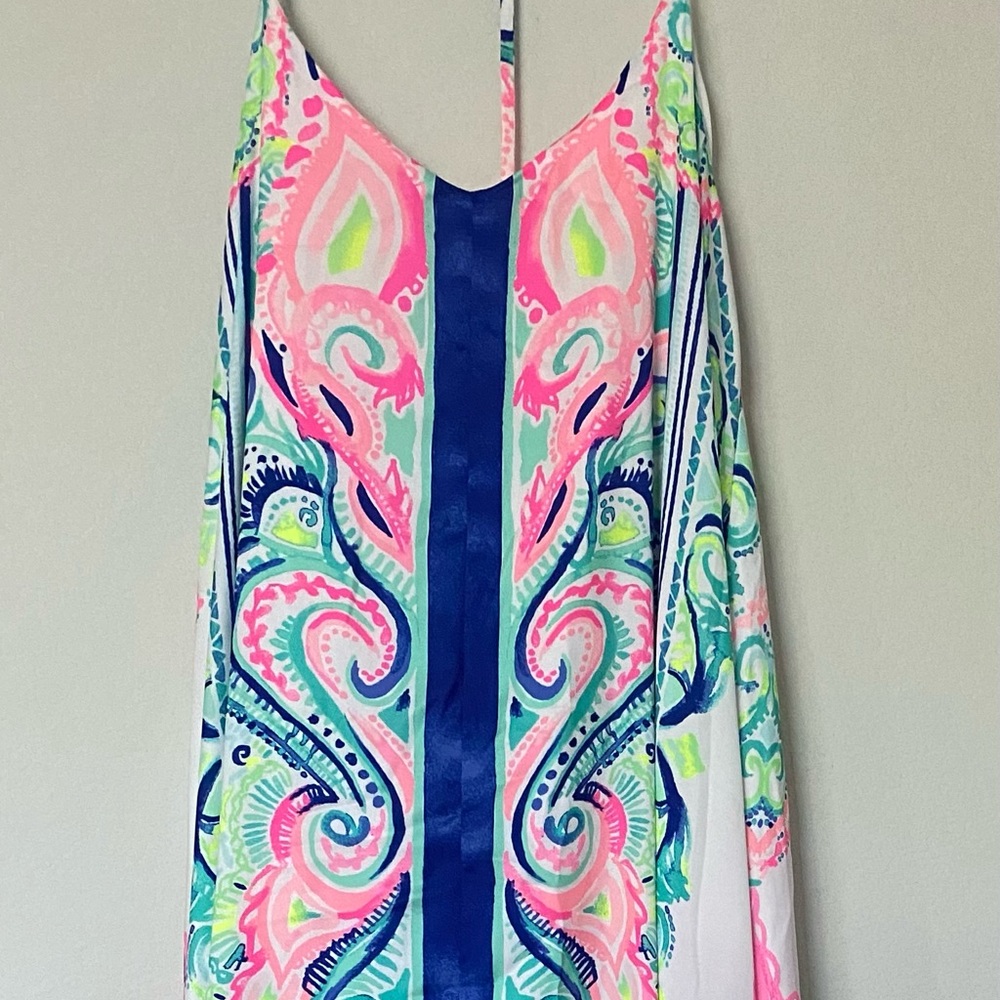VGUC- GUC HTF LILLY PULITZER JUNA MAXI!! SZ XS, BUT WILL FIT A MEDIUM !!!